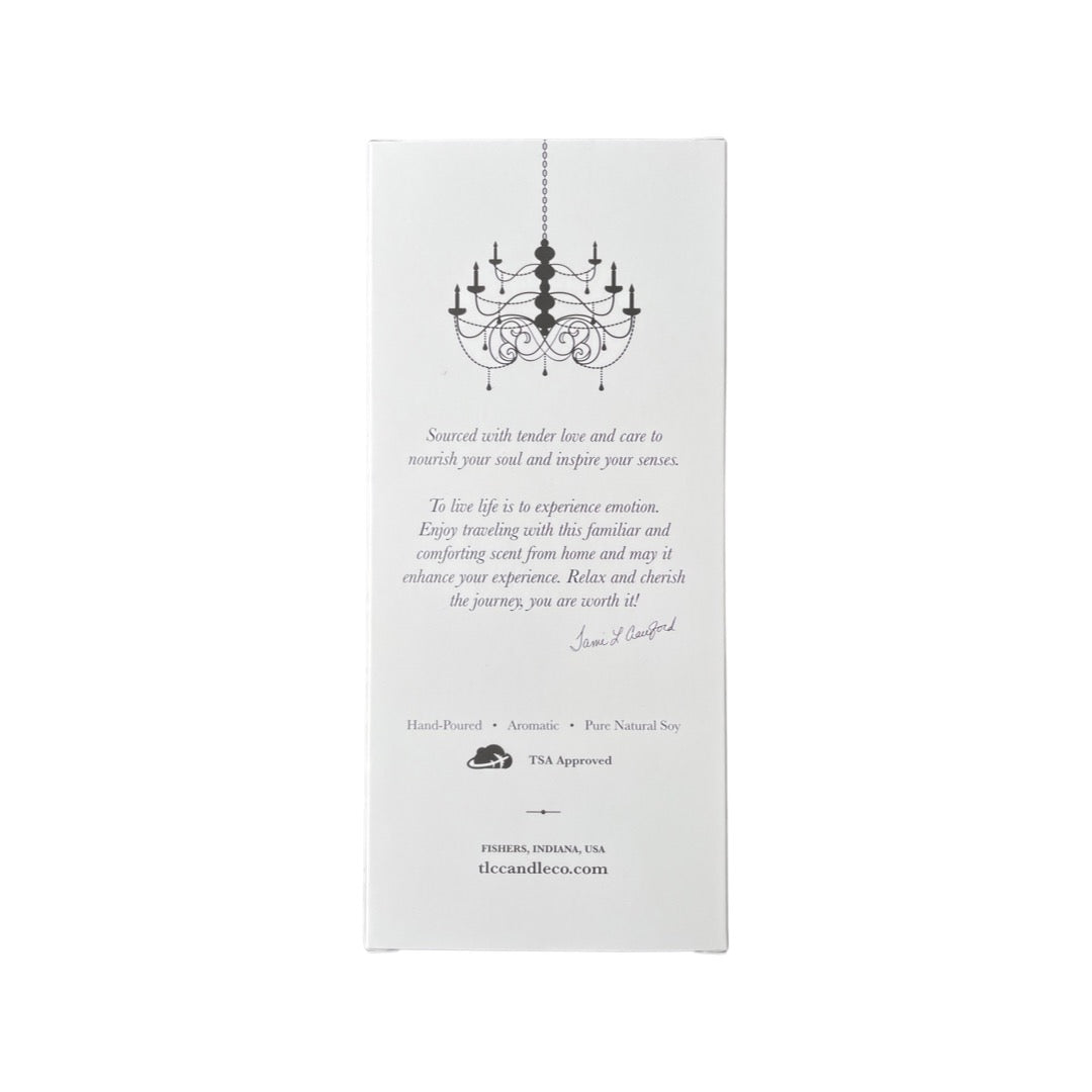 Travel Candle with Matches - Citrus Tree